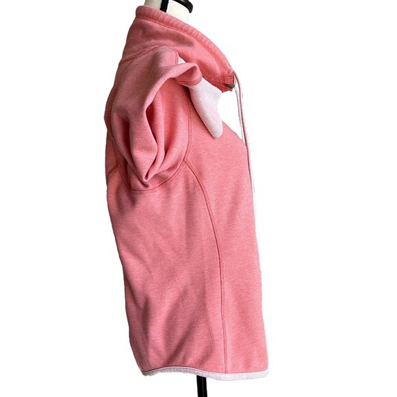TOMMY BAHAMA Sport Sun Fade Coral Pink Full-Zip Sweatshirt Women’s Large - Picture 9 of 11